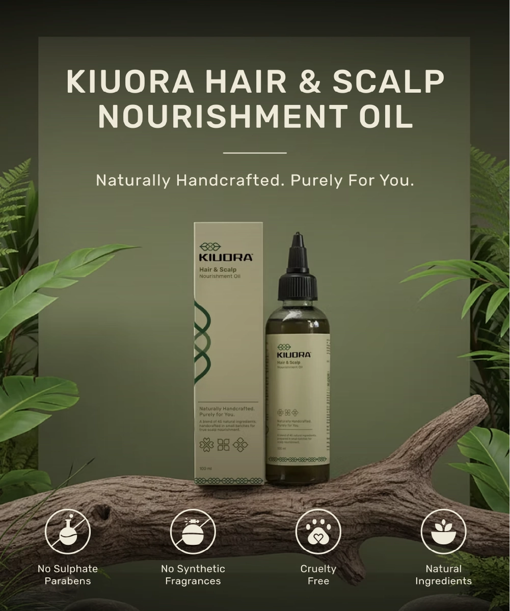 Kiuora Hair and Scalp Nourishment Oil (100ml)
