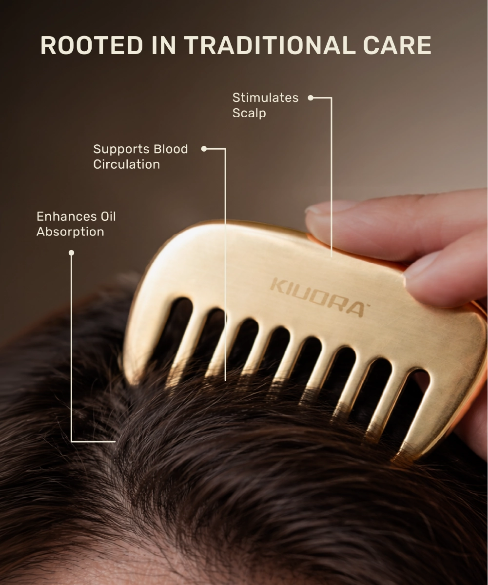 Kiuora Kansa Scalp Comb